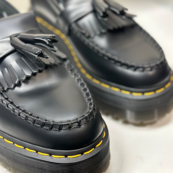 Dr.Martens Adrian Quad Smooth Loafers NWOT - Picture 5 of 8